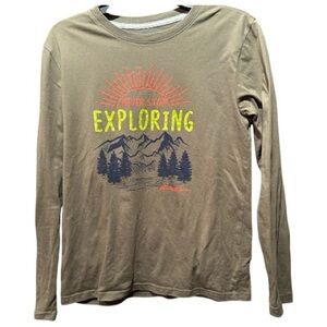 Eddie Bauer size large (14-16) never stop exploring long sleeve top